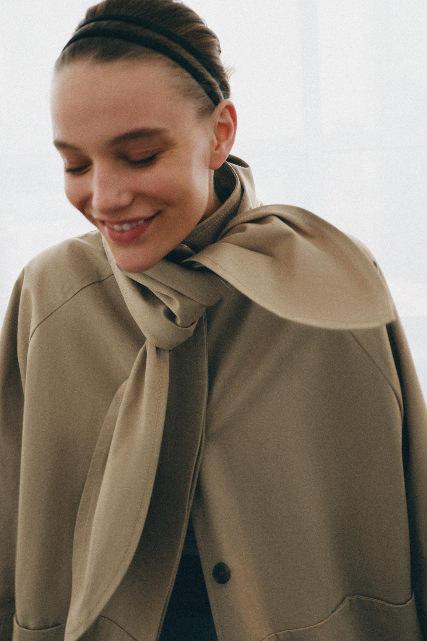 Trench Oversize Foulard - Édition Limitée